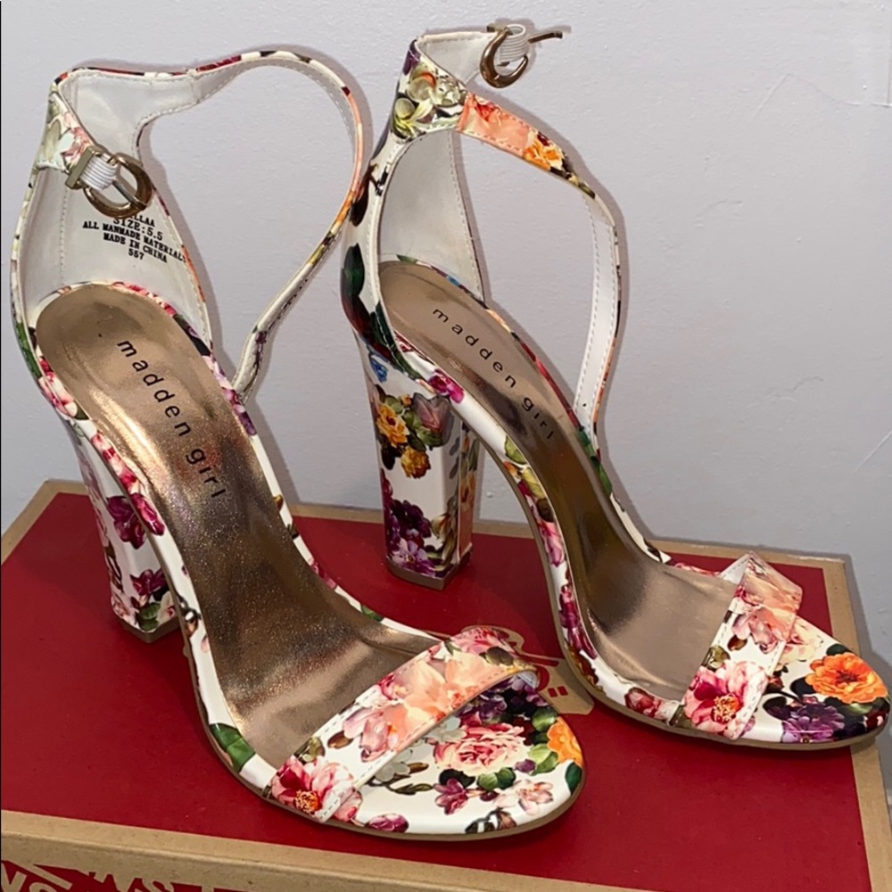 Flower heels
